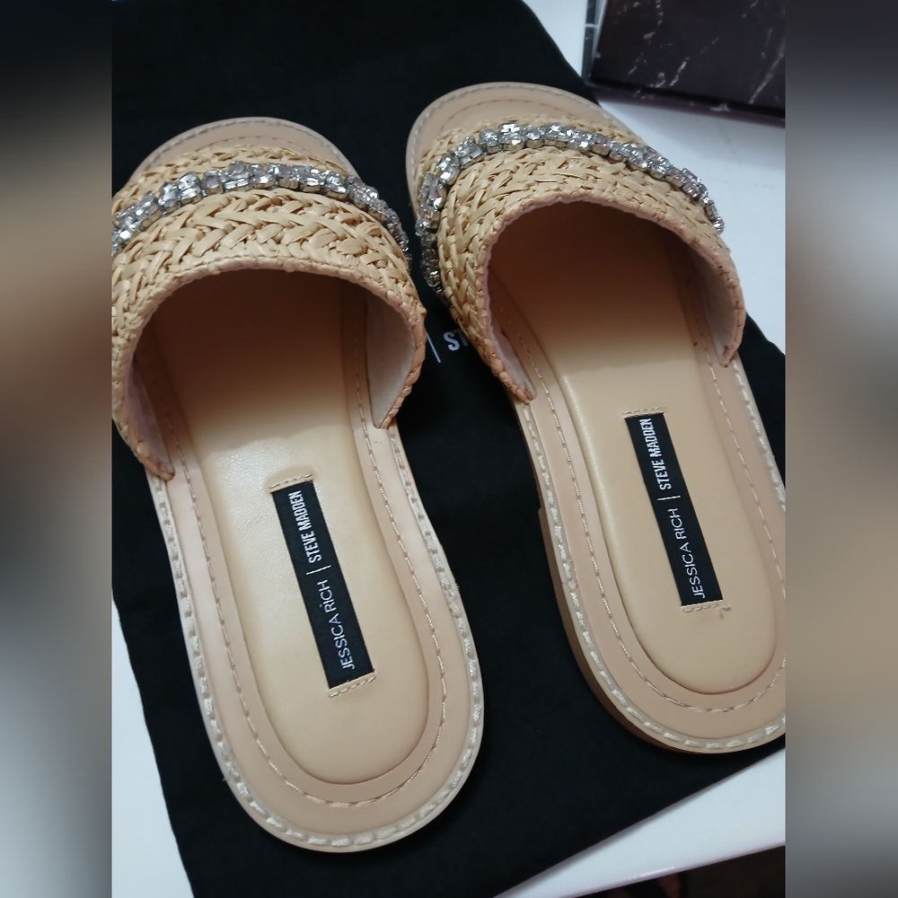 Steve Madden Jessica Rich Sandals Size 9.5 Women's